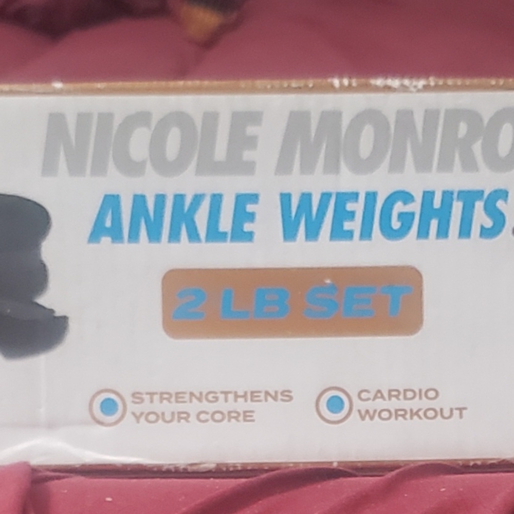 Black Ankle Weights 2 LB Set